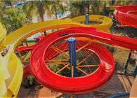 Durable Spiral Swimming Pool Slide Large Thrilling Playground Entertainment Equipment