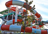 FRP Custom Family Water Slide , Commercial Water Theme Park Awesome Water Slides
