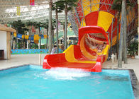 Super Whirlwind Water Slide Aqua Fiberglass Theme Park Equipment