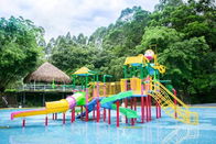 Aqua Park Playground Equipment / Amusement Theme Water House For Resort