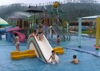 Aqua Park Playground Equipment / Kids Water House For Hotel Resort