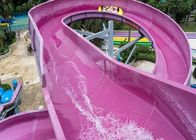 Classical Commercial Spiral Water Slide Equipment For Kids 2 Persons Family Raft