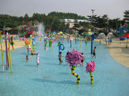 Water Spray Park Equipment With Water Pumping Machine in Aqua Park