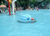 Splash Hedgepig Kids Water Playground Equipment Spray Park Fiberglass
