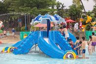 Funny Kids Water Park Playground Slides