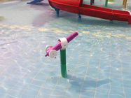 Kids Fiberglass Water Gun Game, Customized Aqua Park Equipment For Holiday Resort