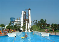 Screaming Anti Ultraviolet High Speed Water Slide Rides For Resort