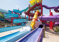 Safety Commercial Water Slides Water Play Fiberglass Slide ISO Certified