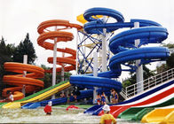 Customized Outdoor Spiral Water Slide Aqua Park Equipment