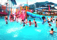 Fiberglass Kids Water House Playground Inside Water Parks With Pump