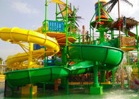 Amusement Park Aqua Playground Equipment Fun With Spray / Water Curtain
