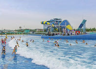 Interactive Water Park Wave Pool , Amusement Park Tsunami Wave Pool