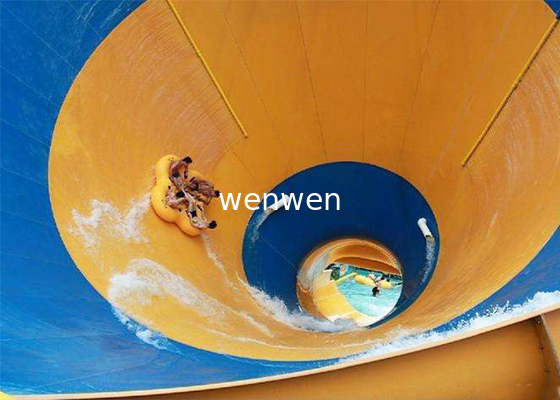 Colorful Tornado Water Slide Fiberglass Customized Safety Equipment