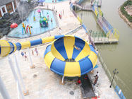 Amusement Park Space Bowl Water Slide