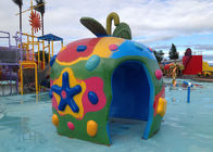 Family Members Water Fun Game Playground Apple House for Giant Park Play Equipment