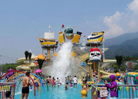 Aqua House Playground Adult Theme Park Pirate Ship / Amusement Water Slide