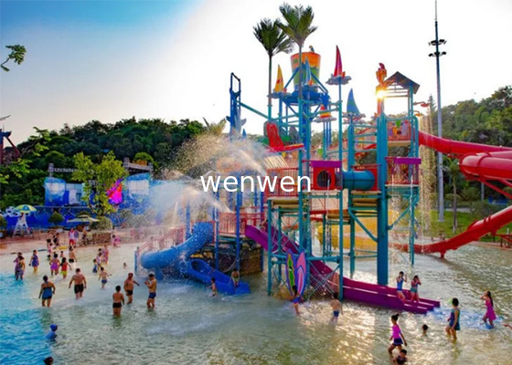 1 Rider Water Park Slide Constructed with Durable Fiberglass and Load 1Rider/Slide