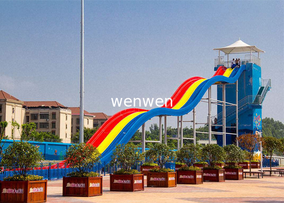 Customizable Platform Height Aqua Park Equipment Constructed with Top- Fiberglass Material