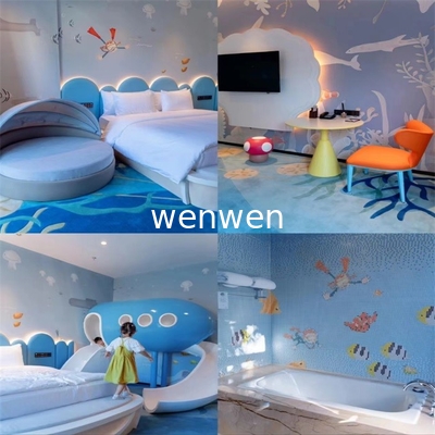 Ocean View Family Hotel Slide for Indoor Kids Entertainment Activities