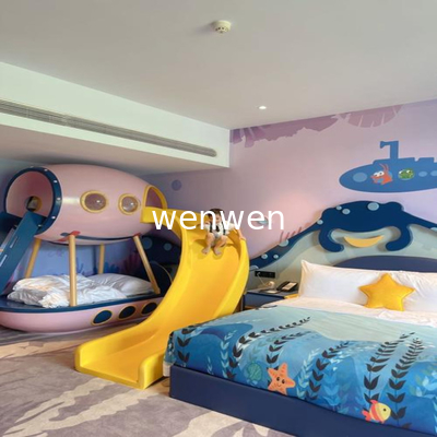 Ocean View Family Hotel Slide for Indoor Kids Entertainment Activities