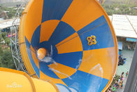 Customized FRP Boomerang Spiral Swimming Pool Slide environmental protection