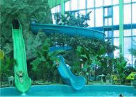 Outdoor Spiral Slide Water Slide Playground For Amusement Park 1 Year Wanrranty