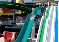 Customized Size High Speed Water Slide / Outdoor Water Park Equipment
