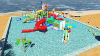 Commercial Kid Water Park Design Fiberglass Pool Play Water Equipment