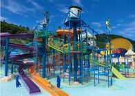 Fiberglass Aqua Playground Equipment Natural Forest Theme Water House For Resort Hotel