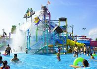FRP Outdoor Aqua Playground Holiday Recreation Water Play Slide
