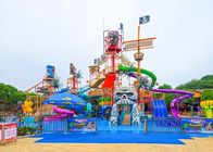 FRP Outdoor Aqua Playground Holiday Recreation Water Play Slide