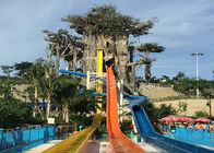 High Speed Kamikaze Water Slide With Straight Steep Drop For Hotel