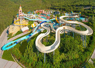Aqua Park Custom Super Boomerang Water Slides For 1080 Riders
