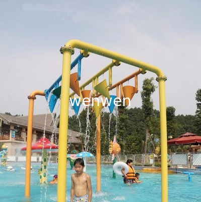 Funny Kids Amusement Water Splash Park / Outside Water Games