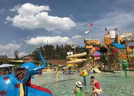 Aqua Park Playground Equipment / Kids Water House For Hotel Resort