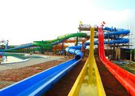 Adult High Speed Water Slide Commercial Splash Park