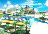 Colorful Amusement Park Water House Aqua Playground Fiberglass Material Durable