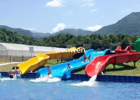 1.8m 200sq.M Family Hillside Combined Spiral Water Slide