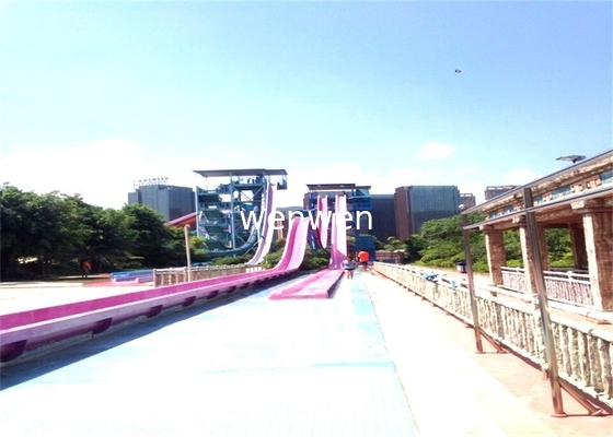 Adult High Speed Water Slide Commercial Splash Park