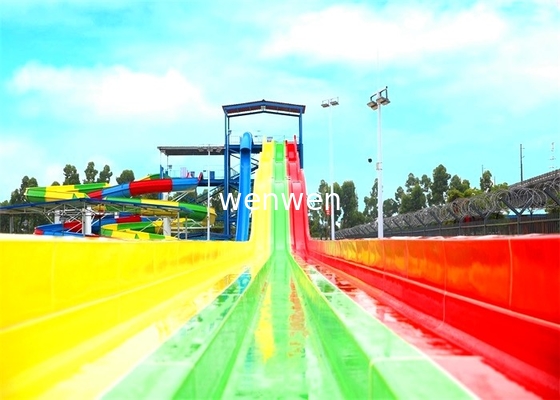 Adult High Speed Water Slide Commercial Splash Park