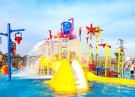 Colorful Aqua Playground Swimming Pool Water Slides