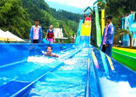 10mm Thickness High Speed Water Slide Blue Red Yellow Color