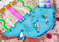 Anti Static Fiberglass Water Slide For Amusement Park