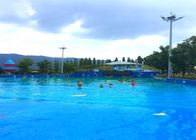 1000 People / 1000m2 1.2M High Water Park Wave Pool For Adults