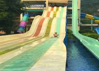 4 / 5 Lane Custom Water Slides High Speed Racing For Giant Aqua Park
