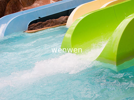 Kids Fiberglass Water Pool Slides in Amusement Water Park