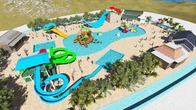 Theme Water Park Surf Simulator Machine Summer Entertainment Adults Water Slide