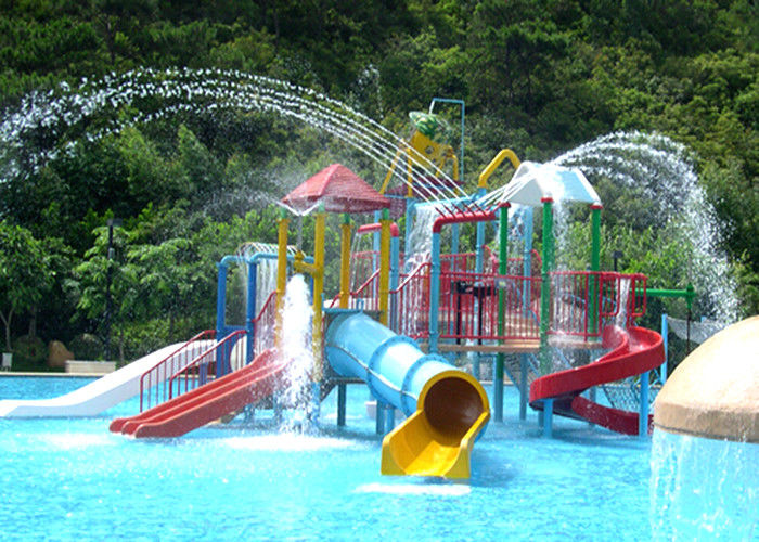 Parent - Child Water Playground Equipment Theme Play For 30 Riders