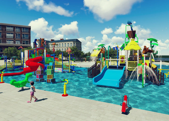 Swimming Pool Project Aqua Park Design Interactive Spray Park Equipment