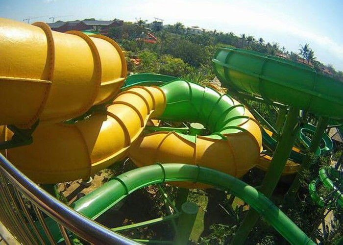 Customized Tube Water Slide Spiral Slide For Adult Outdoor ...